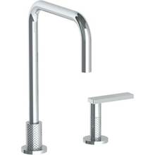 Watermark 71-7.1.3-LLO6-GP - Deck Mounted 2 Hole Square Top Kitchen Faucet