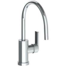 Watermark 71-7.3G-LLO6-GP - Deck Mounted 1 Hole Gooseneck Kitchen Faucet