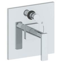 Watermark 71-P90-LLO6-WH - Wall Mounted Pressure Balance Shower Trim with Diverter, 7''