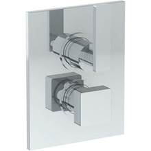 Watermark 71-T20-LLO6-GP - Wall Mounted Thermostatic Shower Trim with built-in control, 7 1/2''