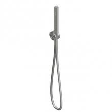 Blu Bathworks QHS-0466-AS - Round Handshower w wall union