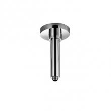 Blu Bathworks TA150R - brass ceiling mount round shower arm 6'' projection