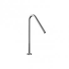 Blu Bathworks TOX135B-S - Inox Stainless Steel Deck-Mount Swan-Neck Basin Spout 15 3/4'' H, Satin Finish