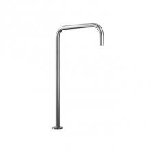 Blu Bathworks TOX236-S - Inox Stainless Steel Raised Deck-Mount Basin Spout 15 3/4'' H, Satin Finish