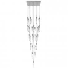 Avenue Lighting HF1903-41-AP-CH-C - The Original Aspen Collection Chrome 41 Light Pendant Fixture with Clear Crystal