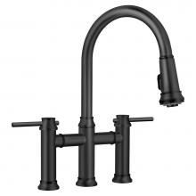 Blanco Canada 443024 - Empressa Bridge 1.5 Gpm Matte Black