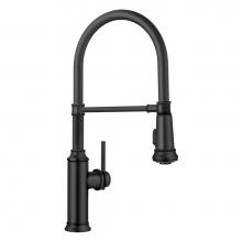 Blanco Canada 443022 - Empressa Semi-Pro 1.5 Gpm Matte Black