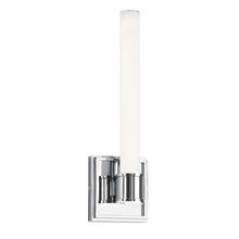 Kuzco Lighting Inc WS17014-CH - Rona 14-in Chrome LED Wall Sconce