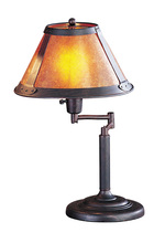 CAL Lighting BO-462 - 15" Height Metal Desk Lamp in Rust