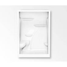 Aquatic AC003587-L-000-WH - M160 Alcove Shower