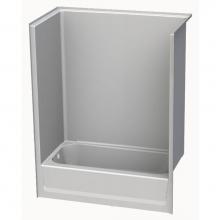 Aquatic 2603SMTR-BO - Gelcoat Smth Wall Tub-Shwr