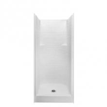 Aquatic 13636STT-AL - Acrylx Applied Acrylic Subway Tile Shower