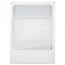 Aquatic 3660411L-WH - 3660411L-WH Plumbing Tub Enclosures