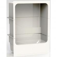 Aquatic 60ACTRIBR-WH - 3-Pc Acrylic Tub-Shwr