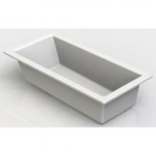 Aquatic 7236DMIN-WH - Gelcoat Tub