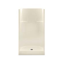 Aquatic AC003477-000-AL - 1363C 36 x 36 AcrylX Alcove Center Drain One-Piece Shower in Almond