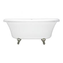 Aquatic W37AIR6638TO-WH - DELILAH 6638CF Soaking Tub White