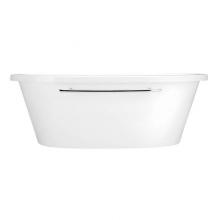 Aquatic W17AIR7240FTO-WH - HANNA 7240CF Soaking Tub White