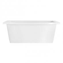 Aquatic W23AIR7242FTO-WH - SOCO 7242F Soaking Tub White