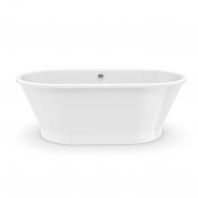 Aquatic W3AX6636FTO-WH - CYRUS 6636CF Soaking Tub