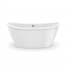 Aquatic W4AX6032FTO-WH - EFFIE 6032CF Soaking Tub