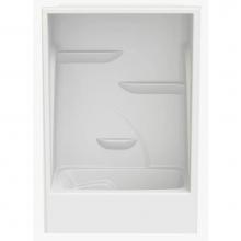 Aquatic M260R-WH - M260R-WH Plumbing Tub Enclosures