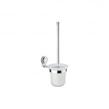 Dawn 9308 - Dawn® Circle Series Toilet Brush and Glass Tumbler Holder