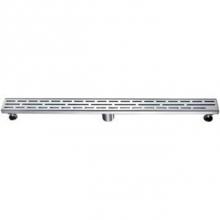 Dawn LAN360304MB - Shower linear drain--14G, 304type stainless steel, matte black finish: 36''Lx3'&apo