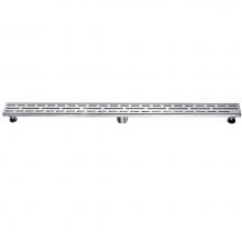 Dawn LAN470304MB - Shower linear drain--14G, 304type stainless steel, matte black finish: 47''Lx3'&apo