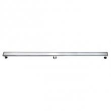 Dawn LVA590304MB - Shower Linear Drain--14G, 304type stainless steel, matte black finish: 59''L x 3'&a