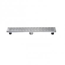 Dawn LYE240304MB - Shower linear drain---14G, 304type stainless steel, matte black finish: 24''Lx3'&ap