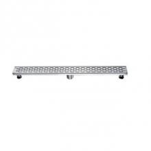 Dawn LYE320304MB - Shower linear drain--14G, 304type stainless steel, matte black finish: 32''Lx3'&apo