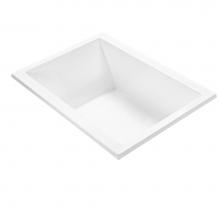 MTI Baths ASTM102-BI-UM - ANDREA 12 ACRYLIC CXL UNDERMOUNT AIR BATH/MICROBUBBLES - BISCUIT (59.75X42)