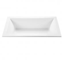 MTI Baths AEAP106-BI-DI - ANDREA 16 ACRYLIC CXL DROP IN AIR BATH ELITE/WHIRLPOOL - BISCUIT (71.5X41.625)