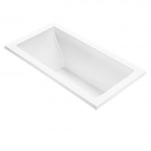 MTI Baths ASTM107-WH-UM - ANDREA 17 ACRYLIC CXL UNDERMOUNT AIR BATH/MICROBUBBLES - WHITE (54X30)