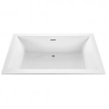 MTI Baths AE108DM-WH-DI - ANDREA 18 DOLOMATTE DROP IN AIR BATH ELITE - WHITE (72X48.25)