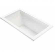 MTI Baths AE186DM-WH-DI - ANDREA 19 DOLOMATTE DROP IN AIR BATH ELITE - WHITE (54X32)