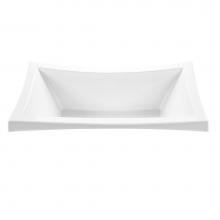 MTI Baths ASTM78-WH - Sapelo Acrylic Cxl Drop In Airbath/Microbubbles - White (72X42.25)