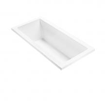 MTI Baths ASTM94-WH-UM - ANDREA 4 ACRYLIC CXL UNDERMOUNT AIR BATH/MICROBUBBLES - WHITE (66X31.75)