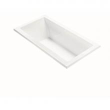 MTI Baths ASTSM96DM-WH-UM - ANDREA 6 DOLOMATTE UNDERMOUNT AIR BATH/STREAM - WHITE (60X32)