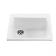 MTI Baths MBKS40-COL - 25X22 OTHER COLORS SINGLE BOWL BASICS SINK-SIMPLICITY