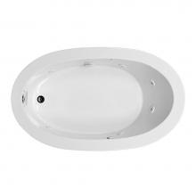 MTI Baths MBWODI6036E-WH - 60X36 WHITE WHIRLPOOL-BASICS