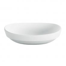 MTI Baths MTCS714-WH-GL - 22X14 GLOSS WHITE ESS SINK-ELISE SEMI-RECESSED