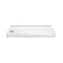 MTI Baths SB6032SHDBOLH - 60X32 Left Hand Bo Single Threshold Shower Base