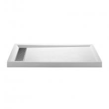 MTI Baths SB6032MTHD-BO-RH - 60X32 Bo Hidden Drain Shr Base Rh