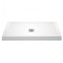 MTI Baths SBDM4236MTWH - 4236 DOLOMATTE CENTER DRAIN MULTI THRESHOLD - WHITE