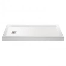 MTI Baths SBDM4832MTWHRH - 4832 DOLOMATTE RH DRAIN MULTI THRESHOLD -WHITE