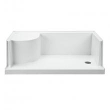 MTI Baths SB6030SEATBOLH - 60X30 Bo Seated Shwr Lh Drain