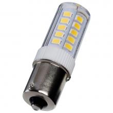 Satco S12138 - 4.5 Watt Mini LED - Bayonet Single Contact Base - 3000K - Clear Finish - 120 Volt