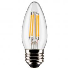 Satco S21369 - 4B11/LED/930/CL/120V/E26/3PK